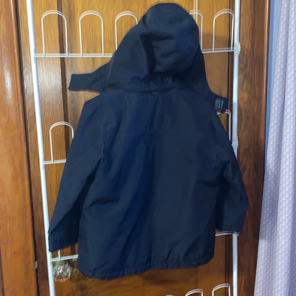 Gap kids navy and yellow winter coat size 5